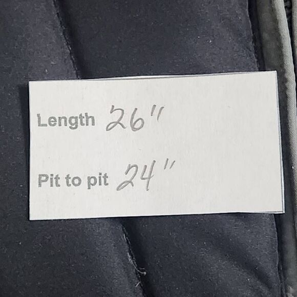 Columbia Gray Puffer Vest with Down Filling Size Large Men's Gray Winter Vest - Picture 9 of 9